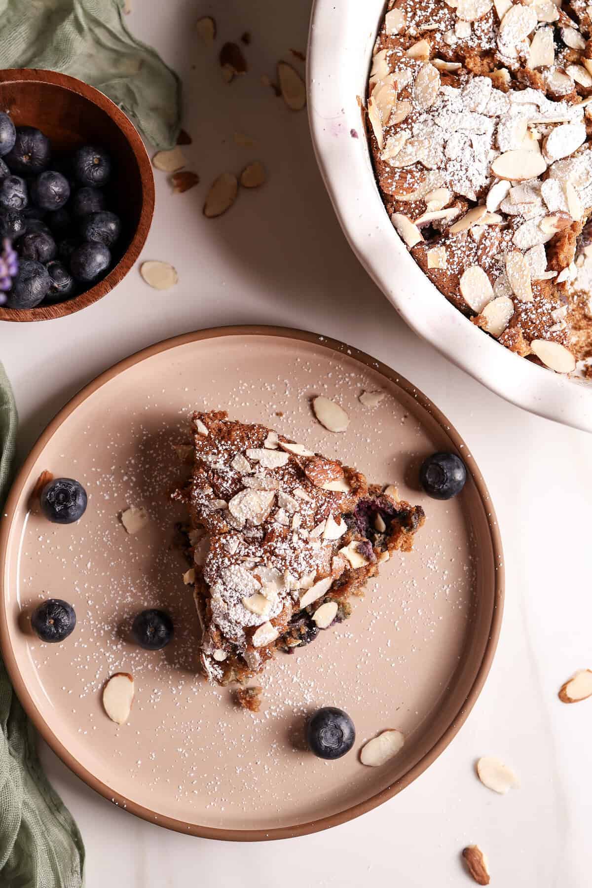 Blueberry Almond Cake