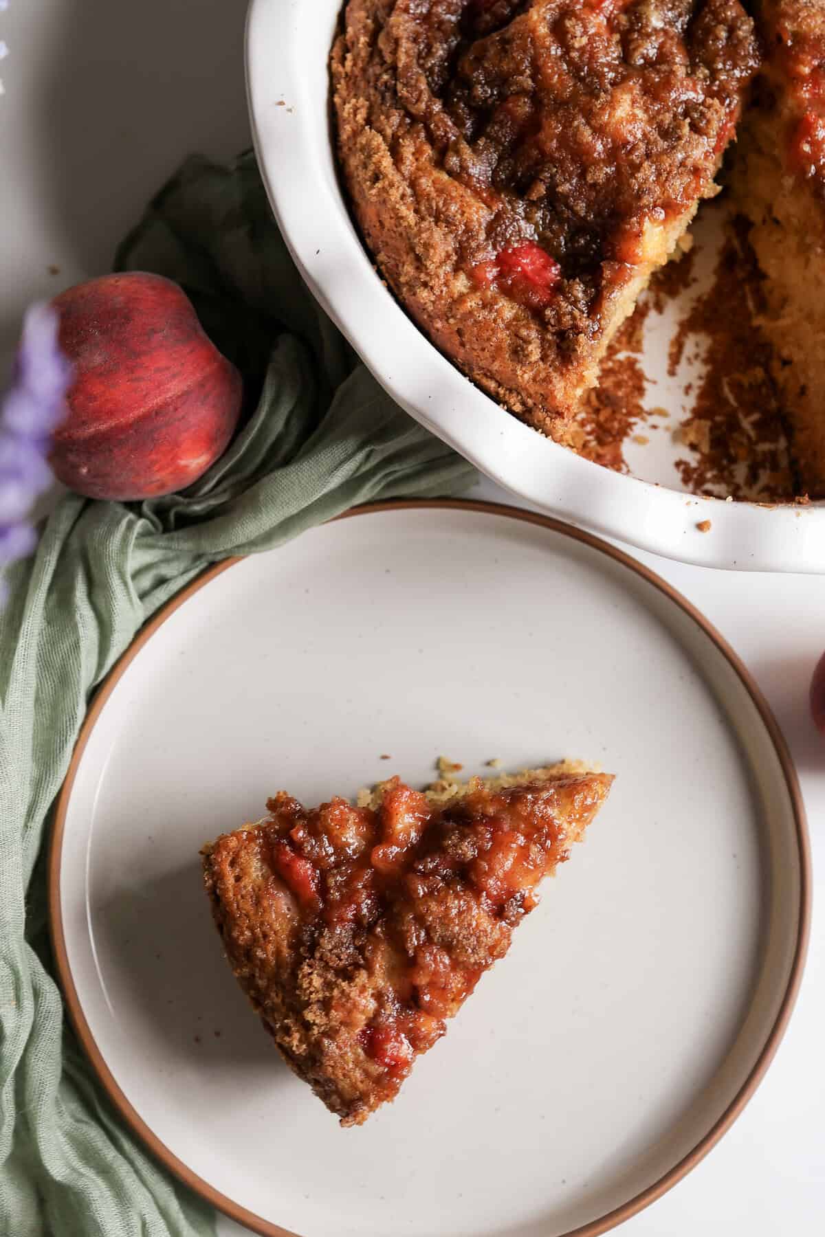 Peach Coffee Cake
