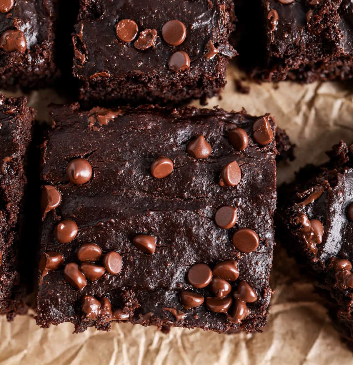 Gooey Sweet Potato Brownies