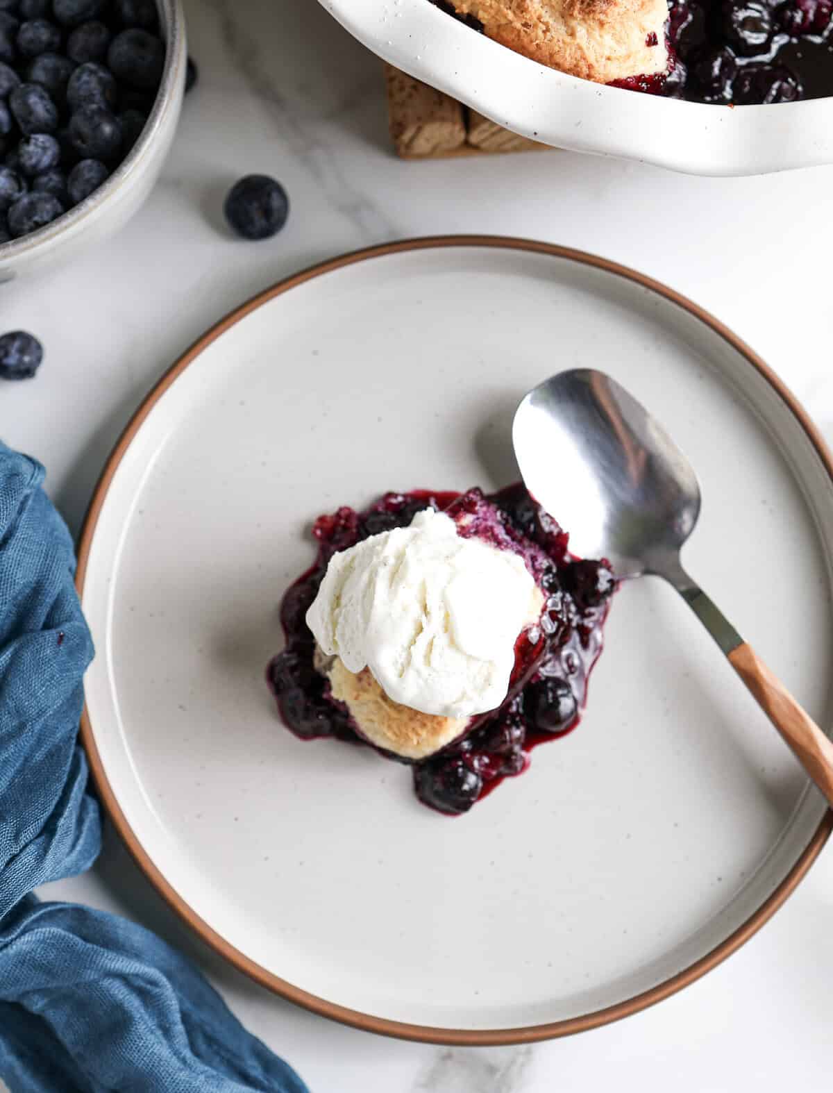 Blueberry Cobbler
