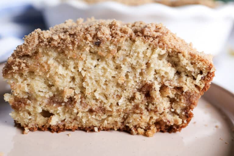 Cinnamon Sugar Banana Coffee Cake Recipe