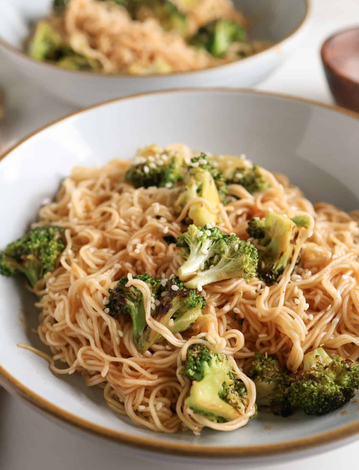 Quick and Easy Spicy Ramen with Broccoli