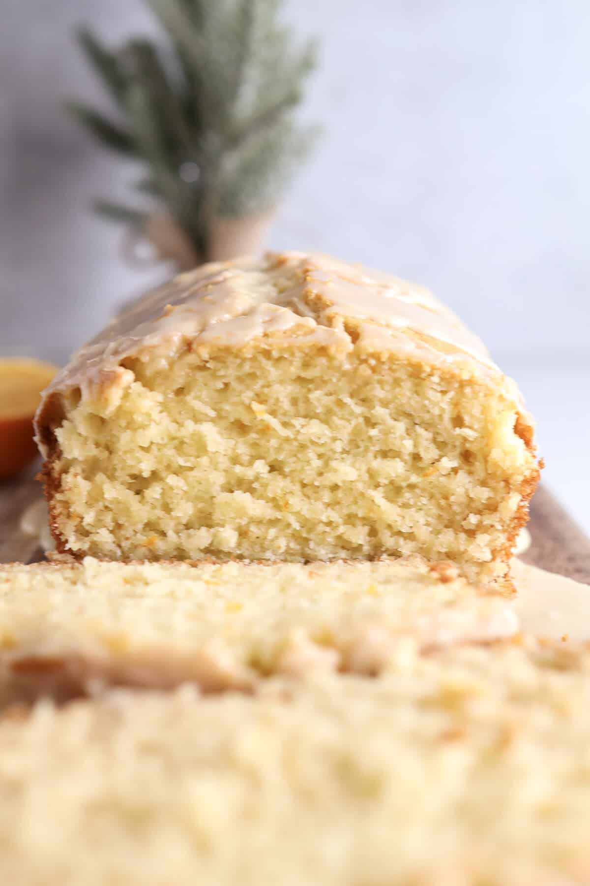 Olive Oil and Ricotta Orange Loaf Cake