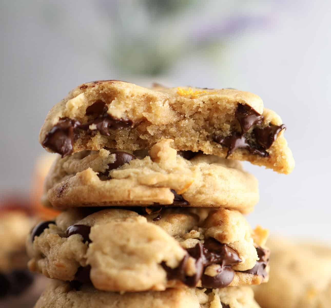Brown Butter and Orange Chocolate Chip Cookies