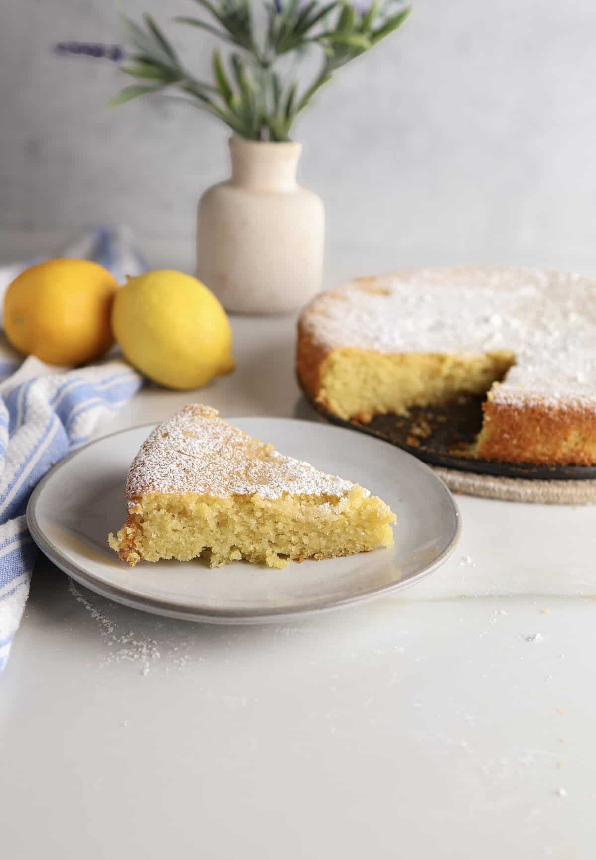 Gluten-Free Lemon Ricotta Cake with Almond Flour