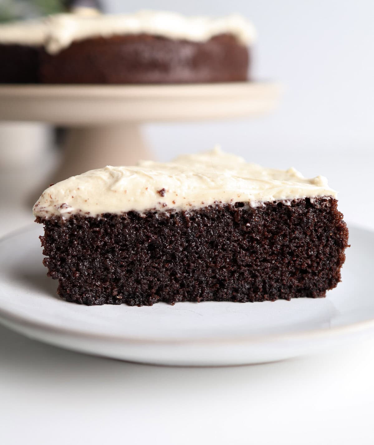 Guinness Chocolate Olive Oil Cake with Almond Flour