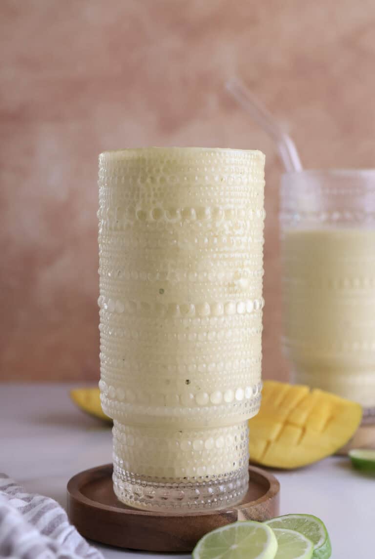Spicy Mango Smoothie with Jalapeno and Lime