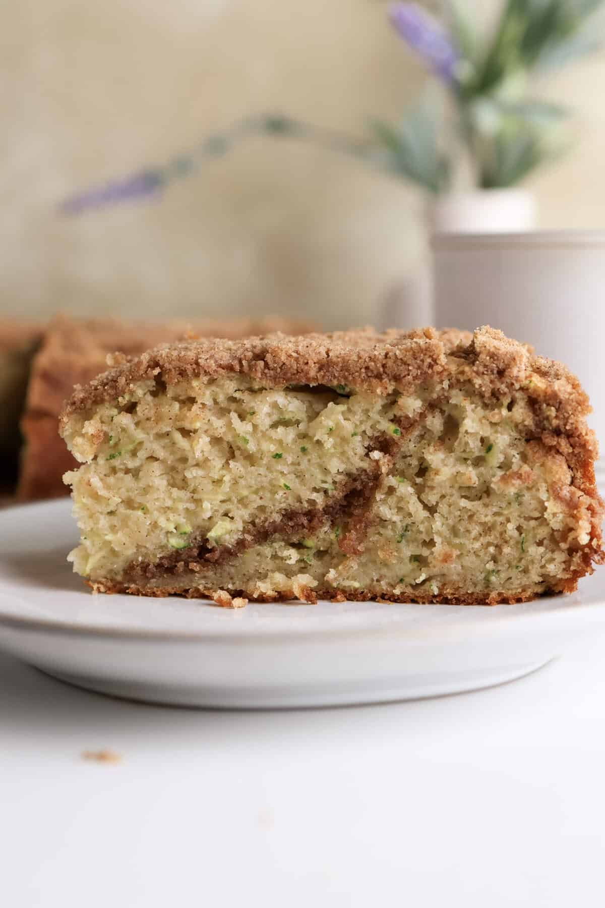 Cinnamon Zucchini Coffee Cake Recipe