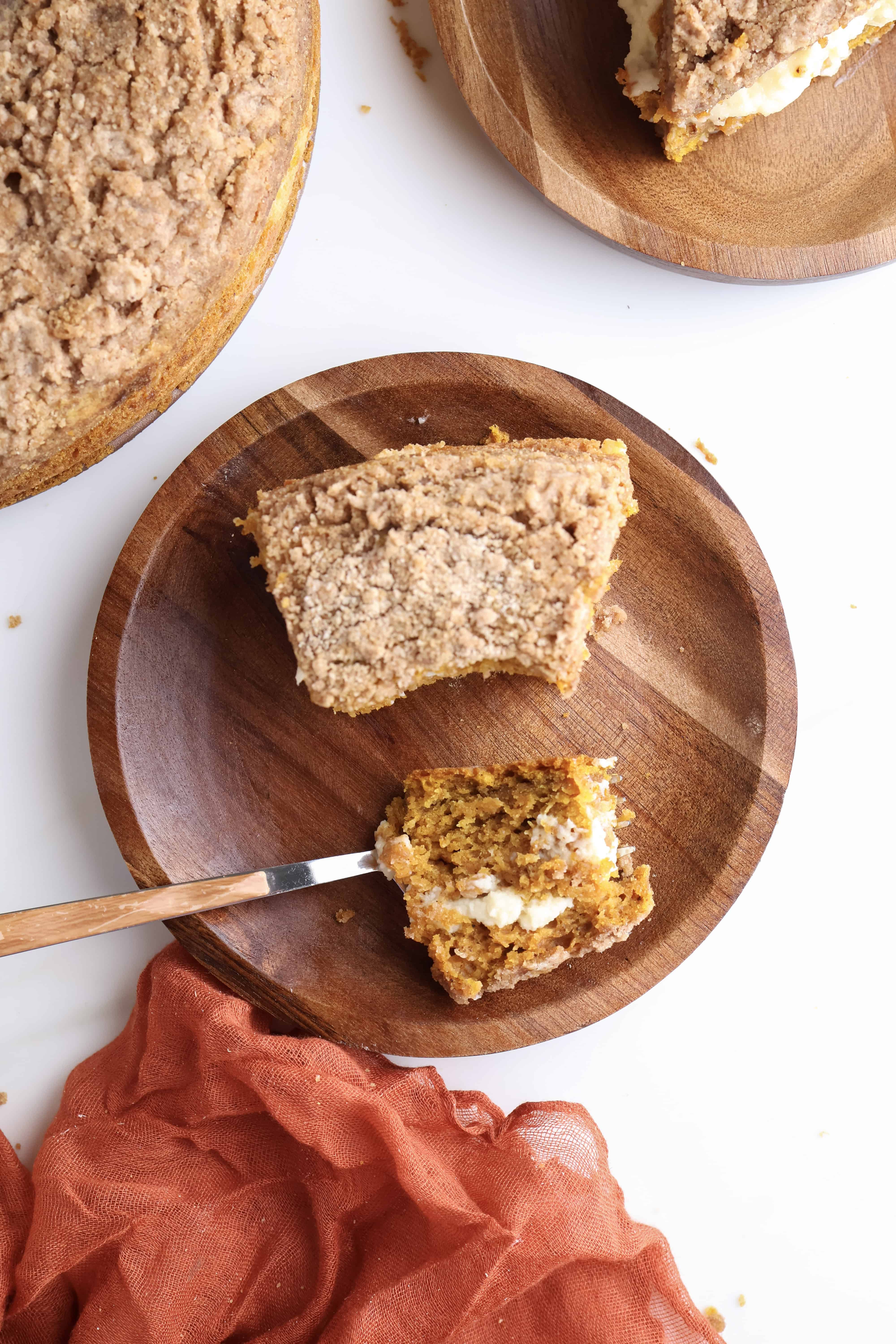 The Best Pumpkin Cream Cheese Coffee Cake