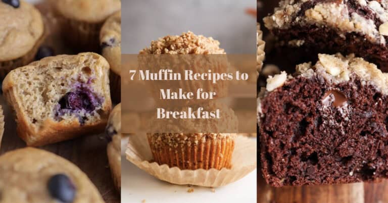 Muffin recipes to make for breakfast.